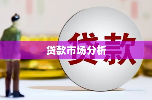 江川贷款市场分析