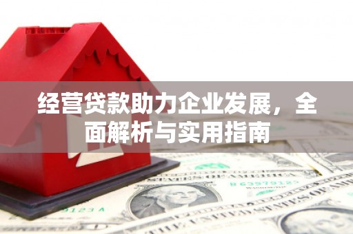 江川经营贷款助力企业发展，全面解析与实用指南