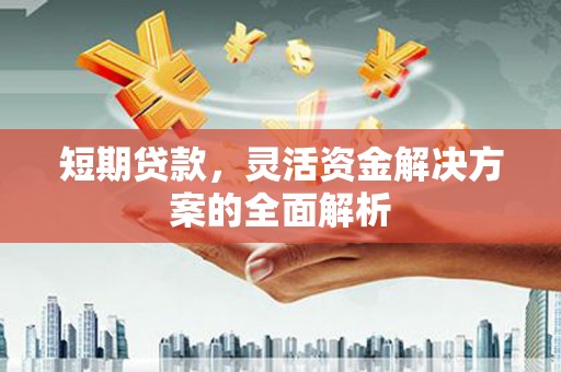 江川短期贷款，灵活资金解决方案的全面解析