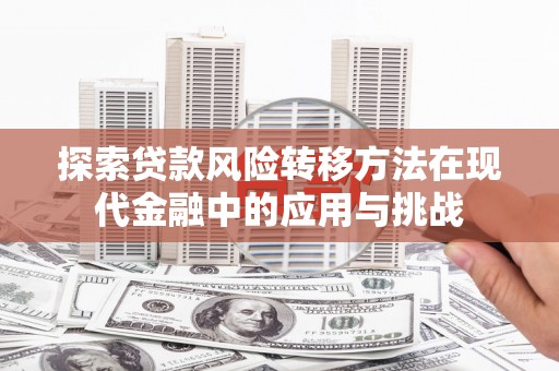江川探索贷款风险转移方法在现代金融中的应用与挑战