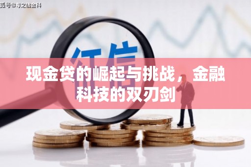 江川现金贷的崛起与挑战，金融科技的双刃剑