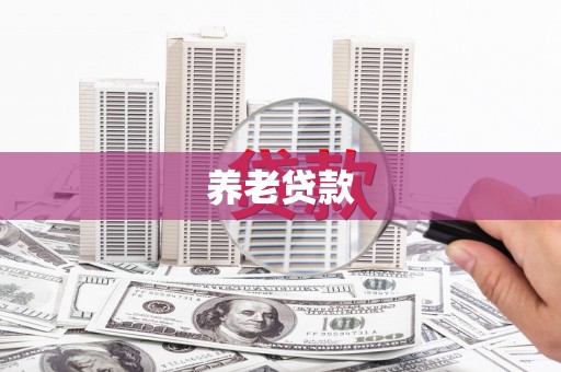 江川养老贷款