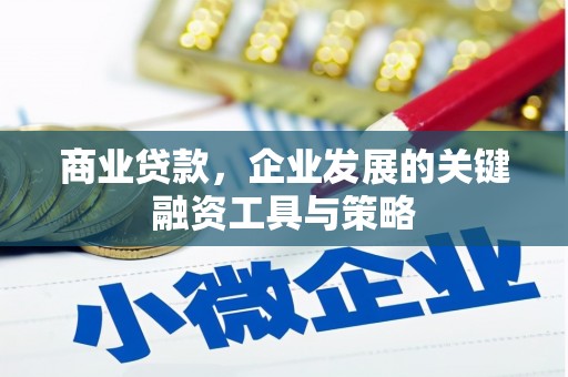江川商业贷款，企业发展的关键融资工具与策略