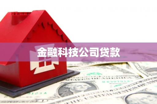江川金融科技公司贷款
