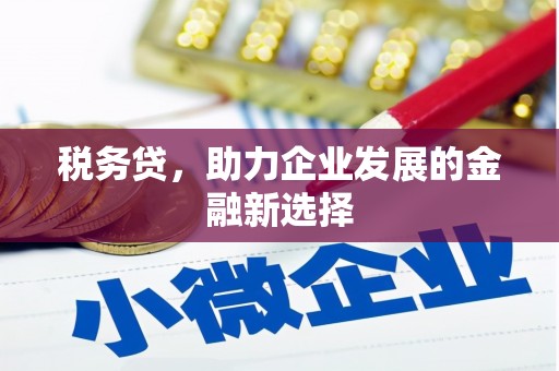 江川税务贷，助力企业发展的金融新选择