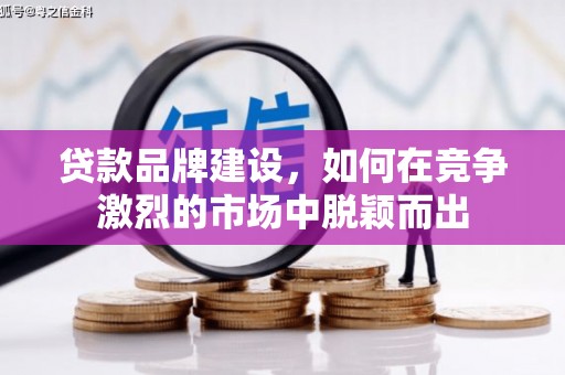 江川贷款品牌建设，如何在竞争激烈的市场中脱颖而出