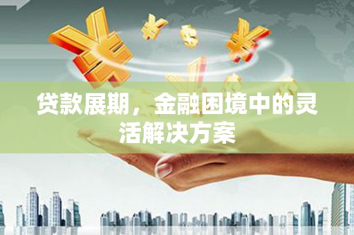 江川贷款展期，金融困境中的灵活解决方案