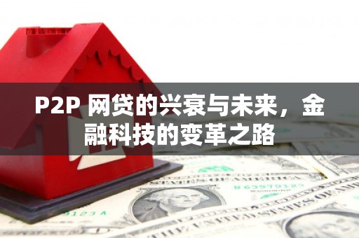 江川P2P 网贷的兴衰与未来，金融科技的变革之路