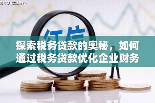 江川探索税务贷款的奥秘，如何通过税务贷款优化企业财务