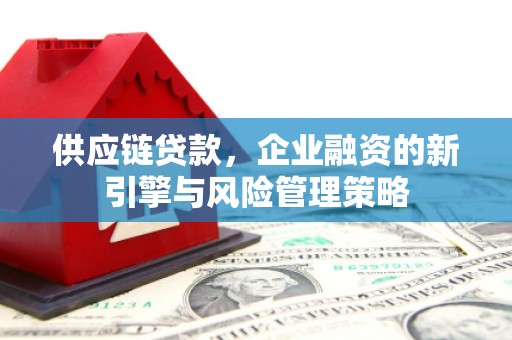 江川供应链贷款，企业融资的新引擎与风险管理策略