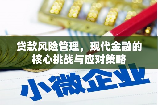 江川贷款风险管理，现代金融的核心挑战与应对策略