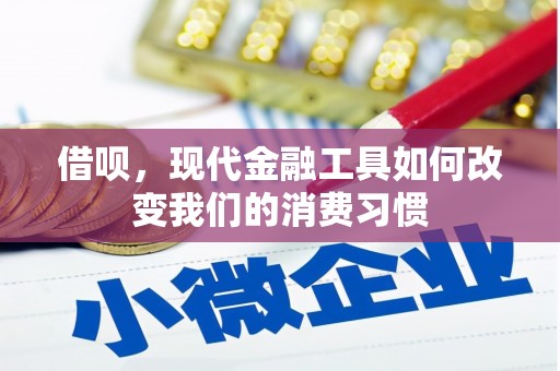 江川借呗，现代金融工具如何改变我们的消费习惯