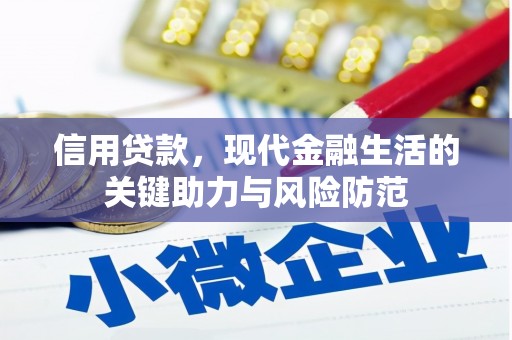 江川信用贷款，现代金融生活的关键助力与风险防范