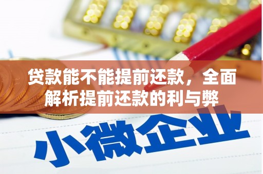 江川贷款能不能提前还款，全面解析提前还款的利与弊