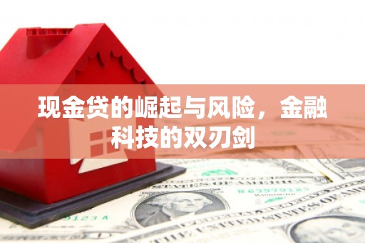 江川现金贷的崛起与风险，金融科技的双刃剑