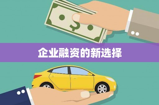 江川企业融资的新选择