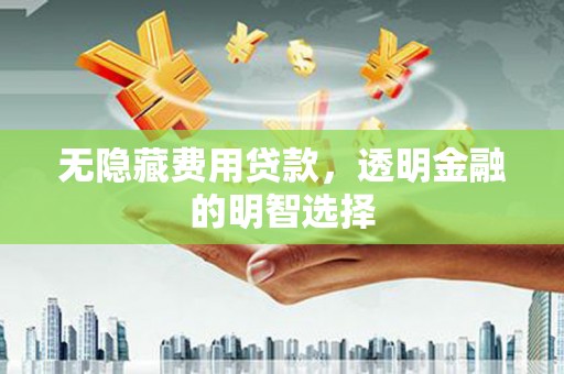 江川无隐藏费用贷款，透明金融的明智选择