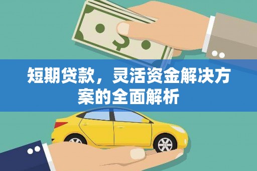 江川短期贷款，灵活资金解决方案的全面解析
