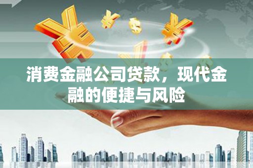 江川消费金融公司贷款，现代金融的便捷与风险