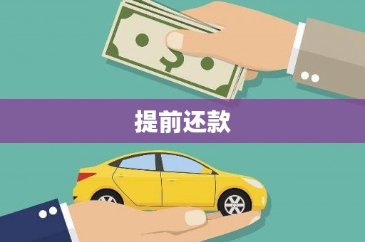 江川提前还款