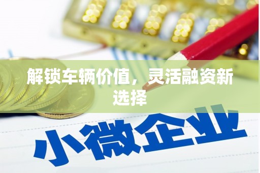 江川解锁车辆价值，灵活融资新选择